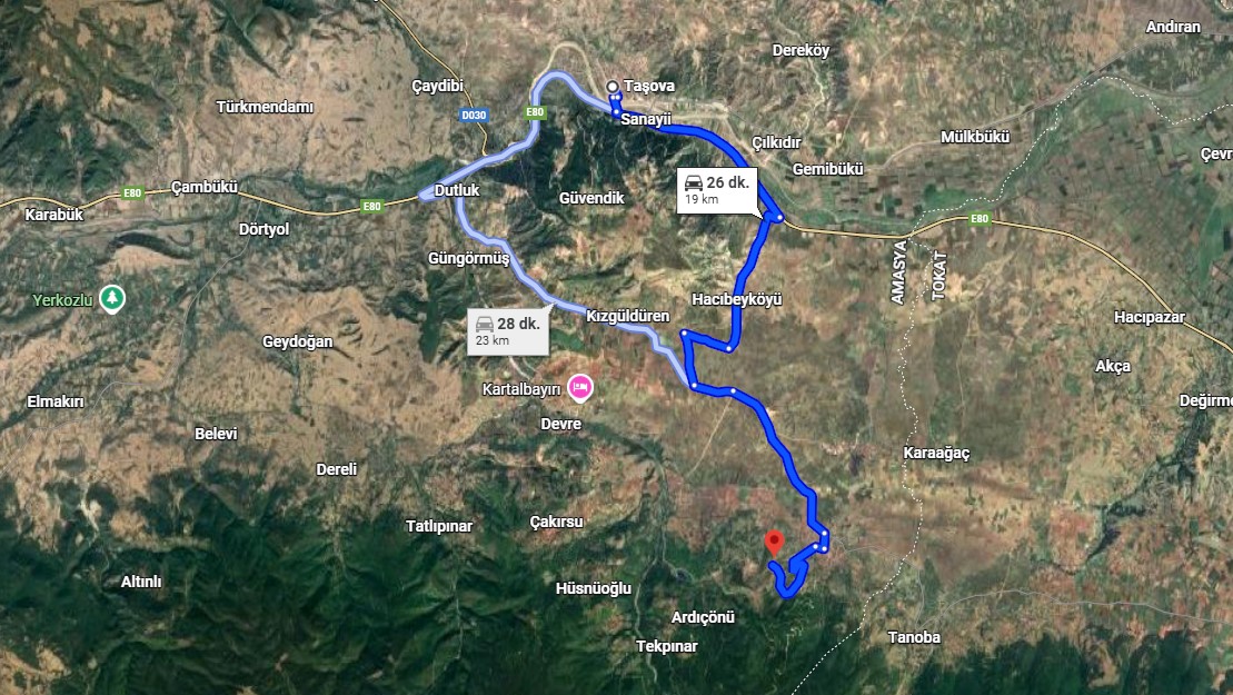 AMASYA TAŞOVA ILIPINAR KÖYÜMÜZDE 4661 M² TARLAMIZ SATILIKTIR. - AMASYA TAŞOVA fotoğraf 5
